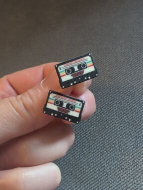 Handmade Guardians Of The Galaxy: Cosmic Rewind Stud Earrings